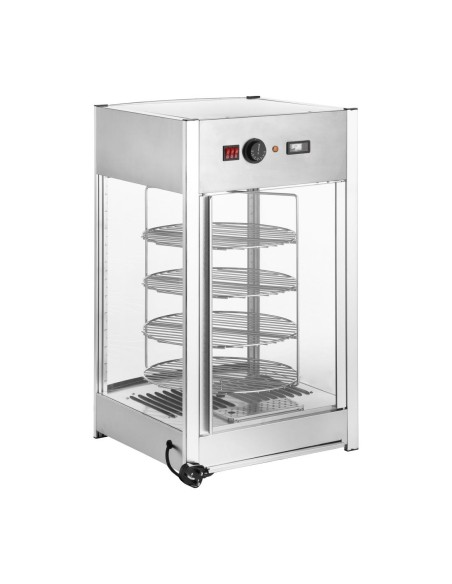 Vitrine chauffante rotative Buffalo 4 niveaux - 4 pizzas