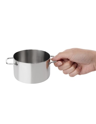 Mini cocotte de présentation Olympia 460 ml - Inox