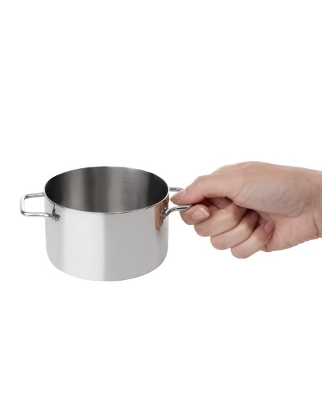 Mini cocotte de présentation Olympia 460 ml - Inox