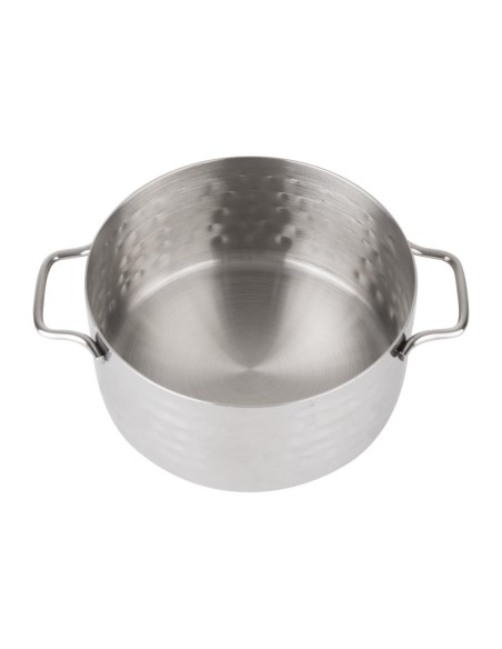 Mini cocotte de présentation martelée Olympia 460 ml