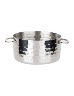 Mini cocotte présentation martelée Olympia 675 ml - Inox
