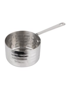 Mini casserole de présentation martelée Olympia 90 mm - inox