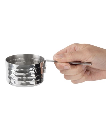 Mini casserole de présentation Olympia 70 mm - Inox