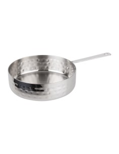 Mini casserole de présentation martelée Olympia 125 mm - Inox