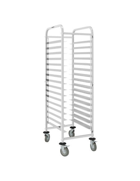 Chariot porte-plateaux Vogue 16 niveaux - Inox 201