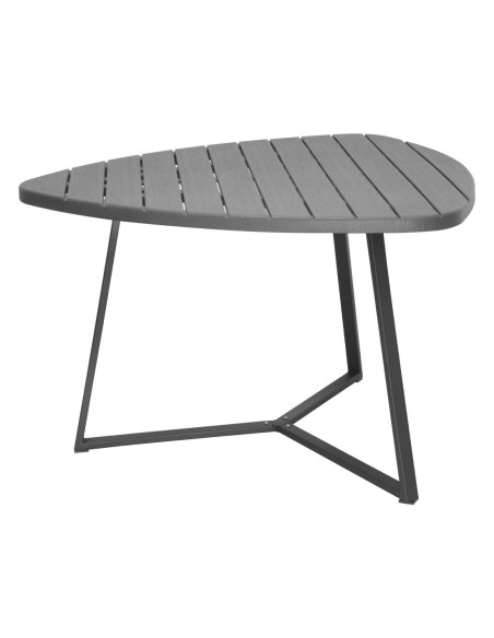 Table de pique-nique Bolero Valletta avec bancs - Gris