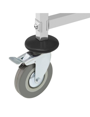 Chariot porte-plateaux Vogue 16 niveaux - Inox 201