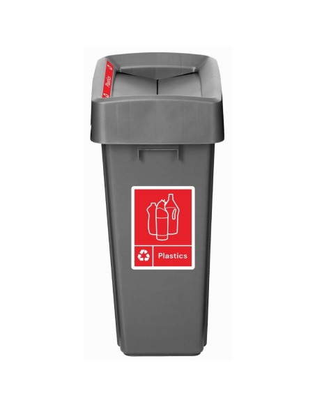 Étiquette adhésive Jantex Slim rouge - 160x210 mm
