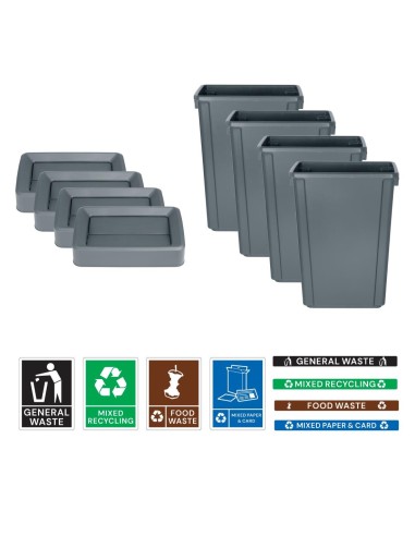 Étiquette adhésive Jantex Slim bleu 360x30 mm