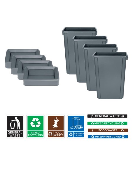 Étiquette adhésive Jantex Slim bleu 360x30 mm