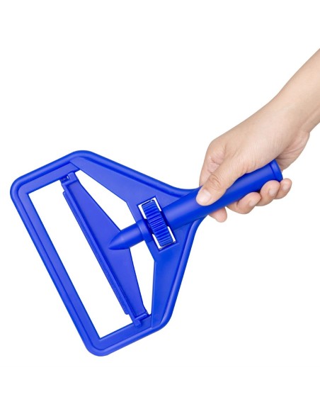 Clip tête serpillière large Kentucky Jantex Connect bleu