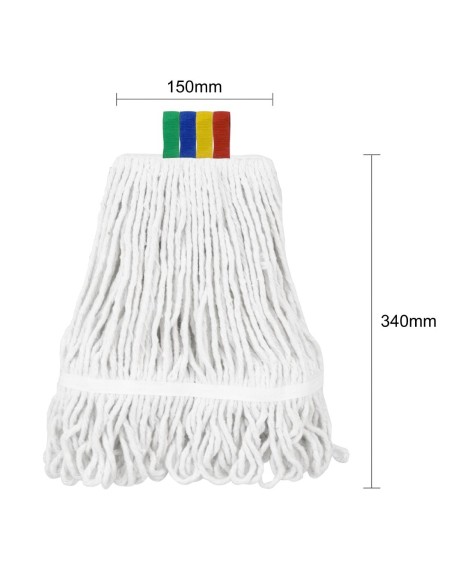 Tête de serpillière large Kentucky Jantex Connect 400g - Jantex