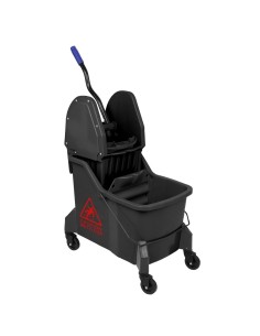Seau essoreur Jantex rouge 30L - 2 compartiments
