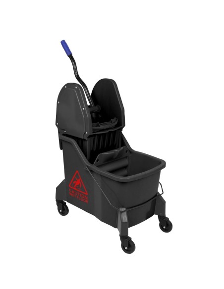 Seau essoreur Jantex rouge 30L - 2 compartiments