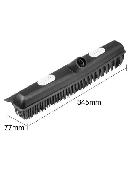 Tête de balai Jantex Connect noire 340 mm - Nettoyage efficace