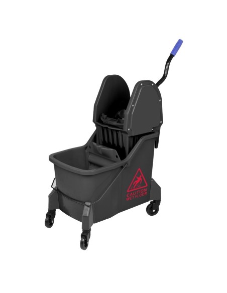 Seau essoreur Jantex rouge 30L - 2 compartiments