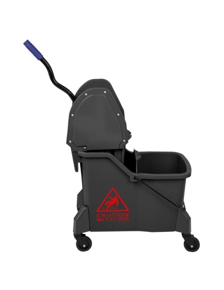 Seau essoreur Jantex rouge 30L - 2 compartiments