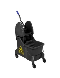 Seau essoreur 2 compartiments Jantex jaune 30L