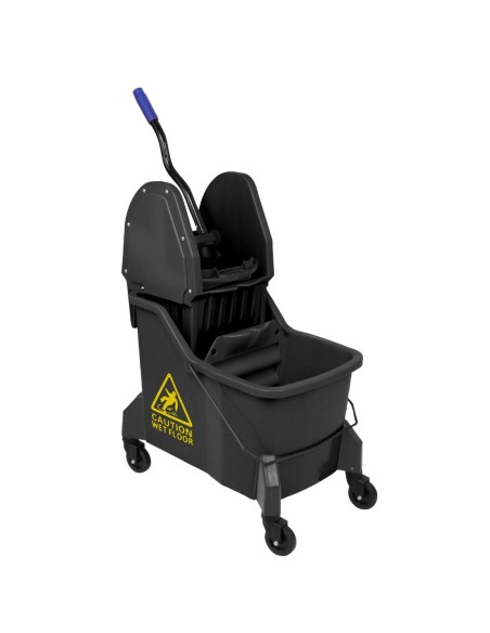 Seau essoreur 2 compartiments Jantex jaune 30L