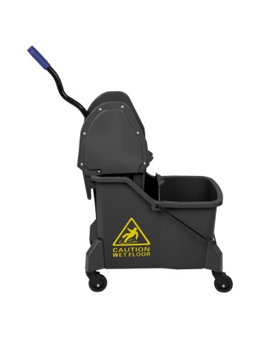 Seau essoreur 2 compartiments Jantex jaune 30L