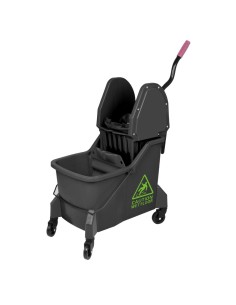 Seau essoreur Jantex vert 30L - 2 compartiments 2