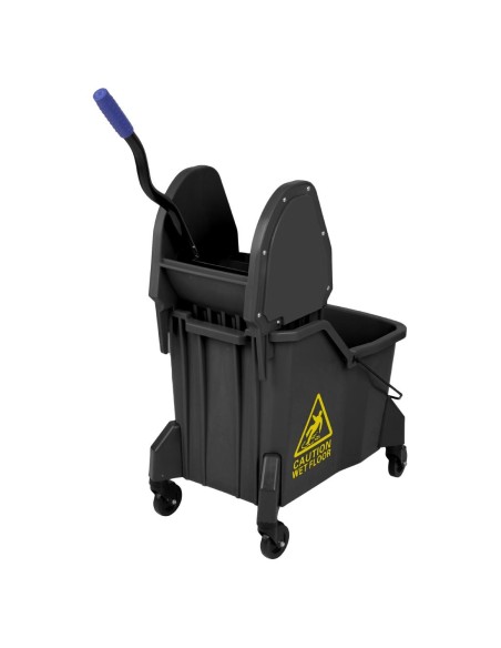 Seau essoreur 2 compartiments Jantex jaune 30L