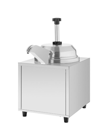 Distributeur de sauce Buffalo 5L - inox, 6 niveaux de chaleur
