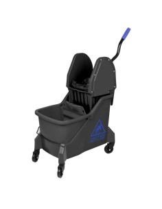 Seau essoreur deux compartiments Jantex bleu 30L 2