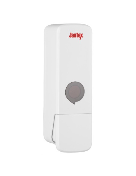 Distributeur de douche simple Jantex blanc - 227x89x71 mm
