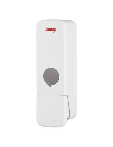 Distributeur de douche simple Jantex blanc - 227x89x71 mm