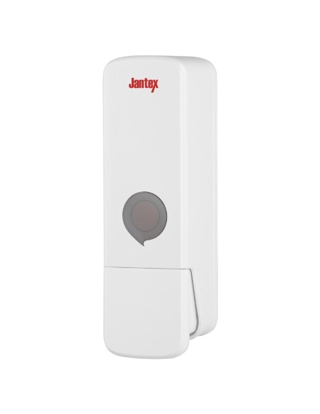 Distributeur de douche simple Jantex blanc - 227x89x71 mm