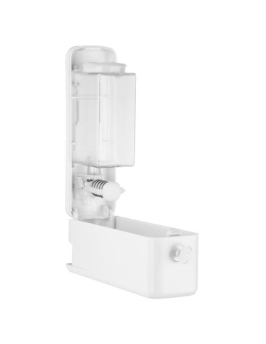 Distributeur de douche simple Jantex blanc - 227x89x71 mm