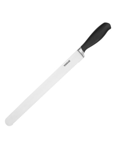 Couteau à trancher dentelé Soft Grip Vogue 30 cm