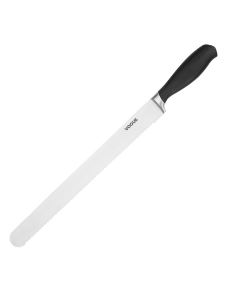 Couteau à trancher dentelé Soft Grip Vogue 30 cm