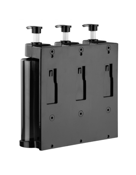 Distributeur à pompe triple pour douche - Nisbets Essentials