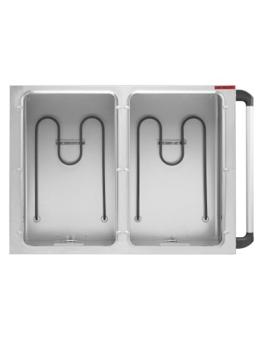 Bain-marie mobile Buffalo 2x GN 1/1 - 500W