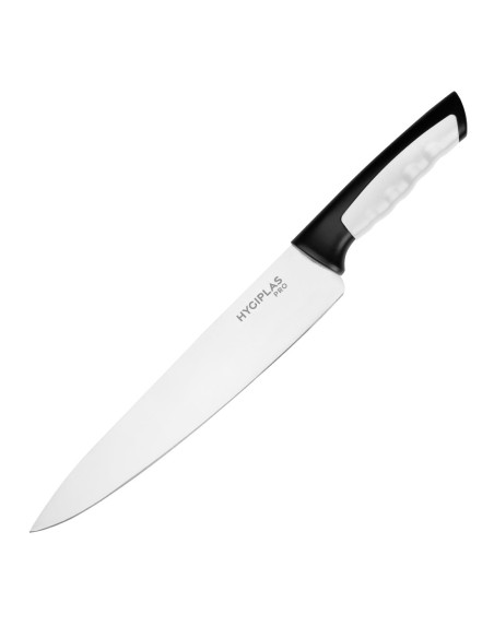 Couteau de cuisine Hygiplas Pro blanc 25cm - Chef professionnel
