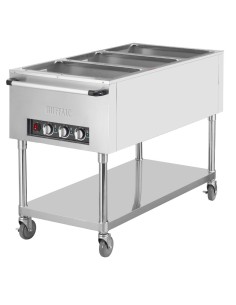 Bain-marie mobile Buffalo 3x GN 1/1 - 750W 2