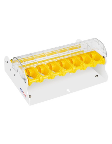 Distributeur métallique multi-étiquettes Hygiplas 25mm - Jaune