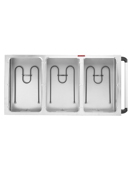 Bain-marie mobile Buffalo 3x GN 1/1 - 750W