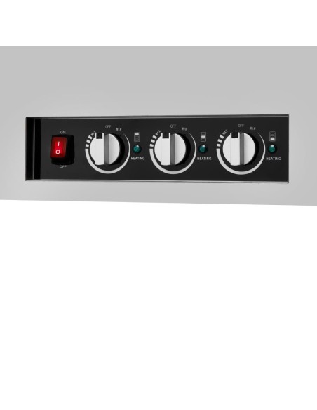 Bain-marie mobile Buffalo 3x GN 1/1 - 750W