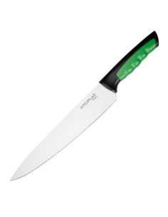 Couteau Hygiplas Pro vert 25 cm - Coupe fruits & salades