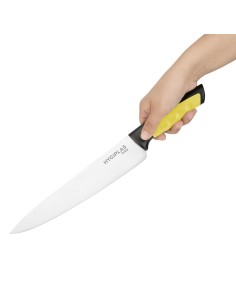 Couteau Hygiplas Pro jaune 25 cm - Lame inox ultra tranchante 2