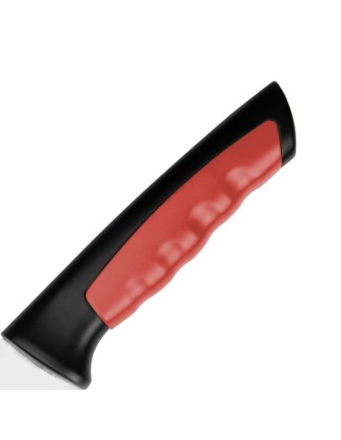 Couteau Hygiplas Pro rouge 25 cm - Découpe viande crue