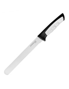 Couteau à pain Hygiplas Pro blanc 20 cm - Inox