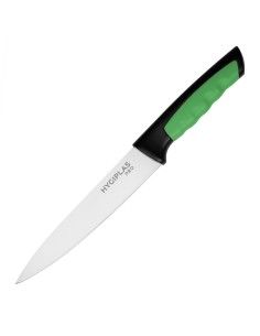 Couteau Hygiplas Pro vert 16 cm - Fruits & légumes