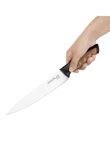 Couteau de cuisine Hygiplas Pro marron 21,5 cm