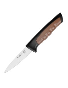 Couteau d'office Hygiplas Pro marron 8,5cm