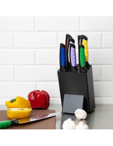 Couteau Hygiplas Pro vert 16 cm - Fruits & légumes