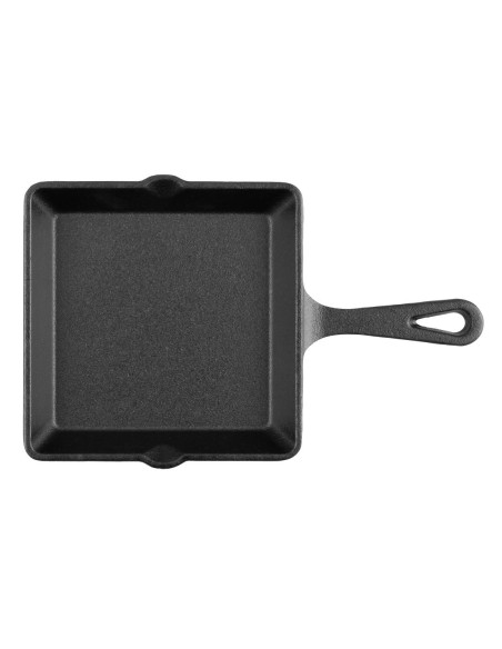 Plat carré en fonte Olympia 155x225 mm - Induction